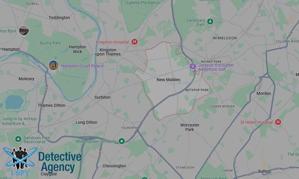 Locations our Tracing Agents serve in New Malden