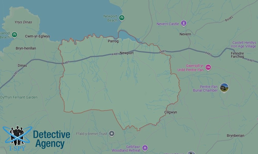 Locations our Tracing Agents serve in Newport Pembrokeshire