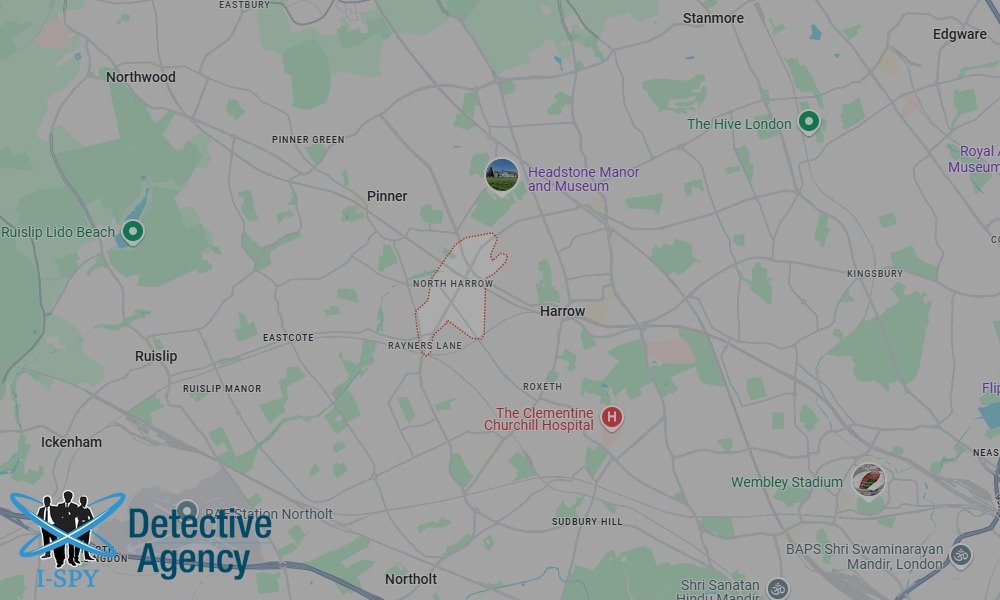 Locations our Tracing Agents serve in North Harrow
