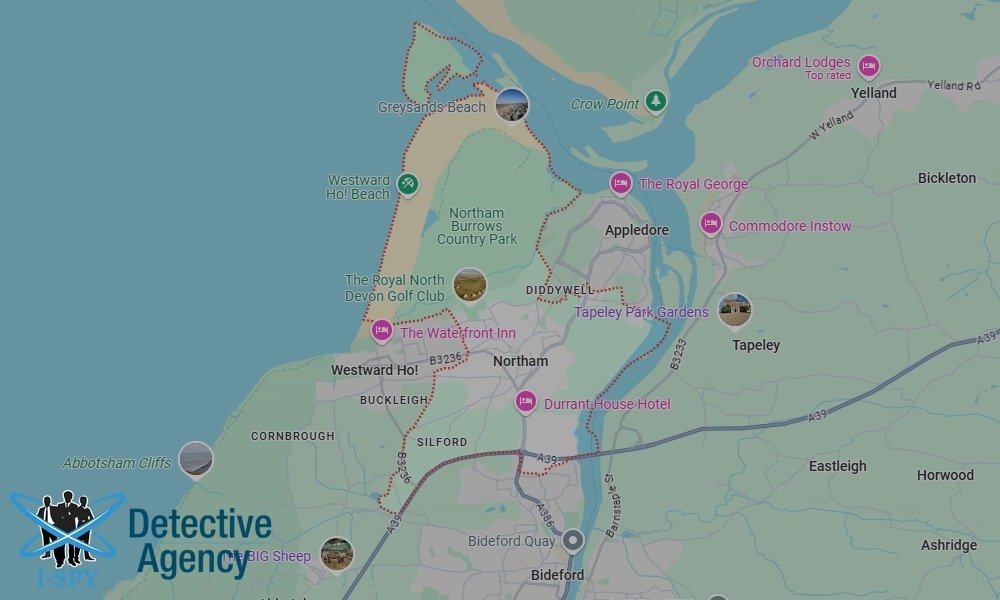 Locations our Tracing Agents serve in Northam