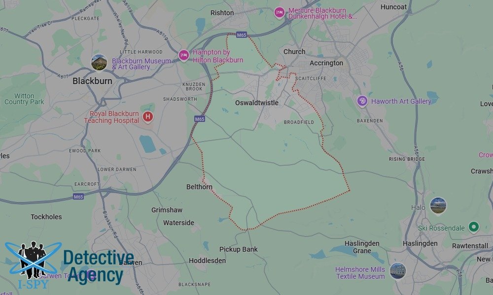 Locations our Tracing Agents serve in Oswaldtwistle