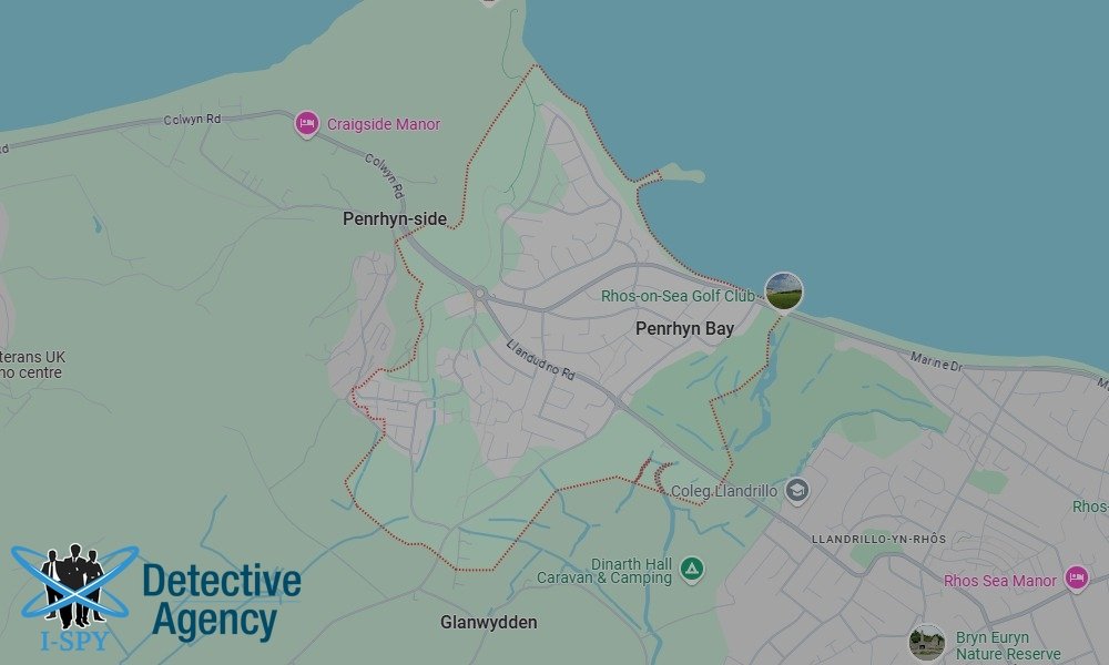 Locations our Tracing Agents serve in Penrhyn Bay