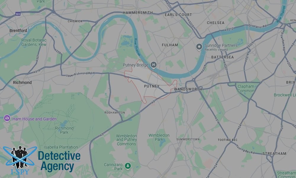 Locations our Tracing Agents serve in Putney