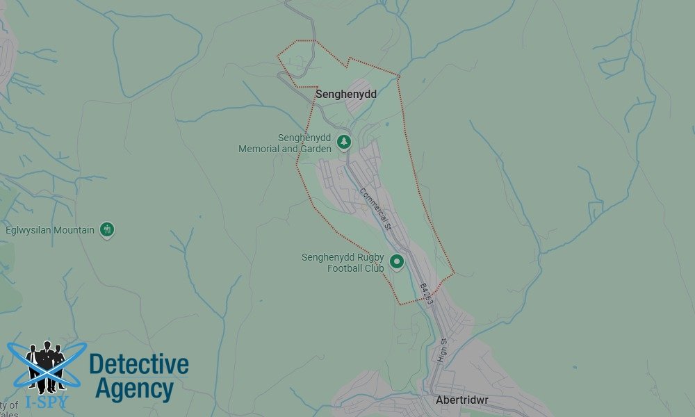 Locations our Tracing Agents serve in Senghenydd