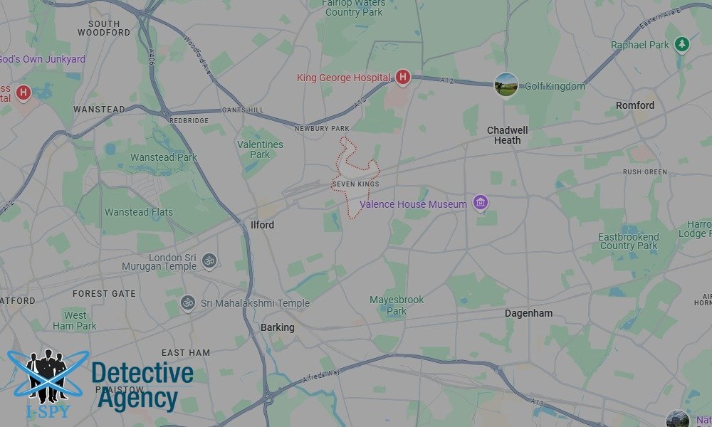 Locations our Tracing Agents serve in Seven Kings