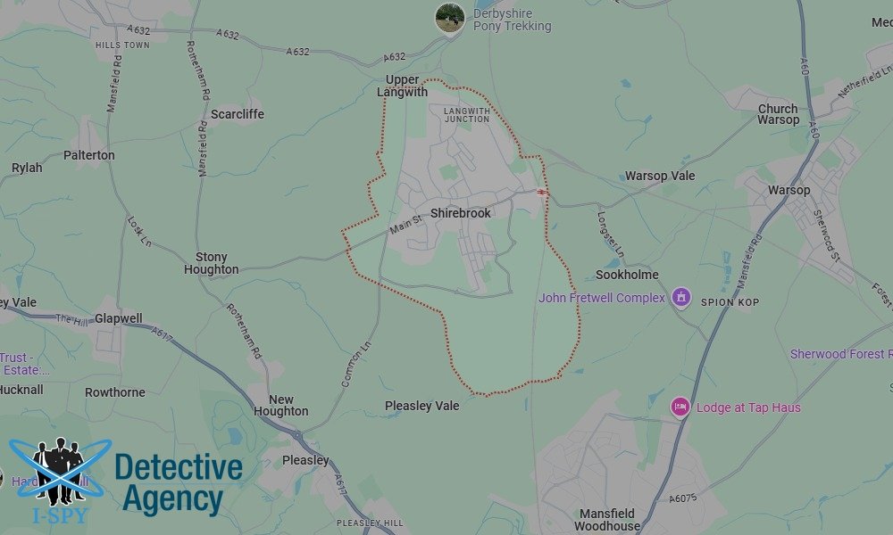 Locations our Tracing Agents serve in Shirebrook