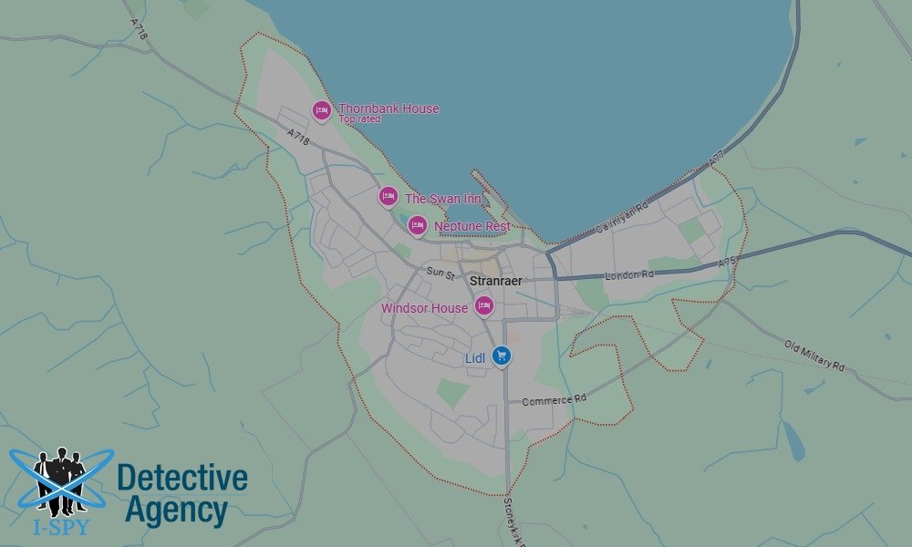 Locations our Tracing Agents serve in Stranraer