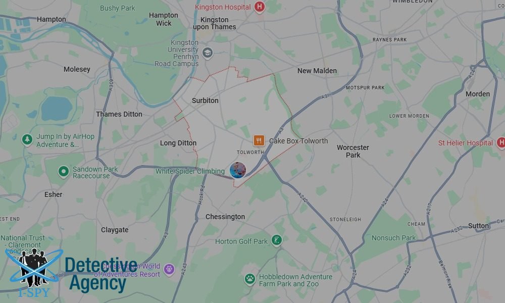 Locations our Tracing Agents serve in Surbiton