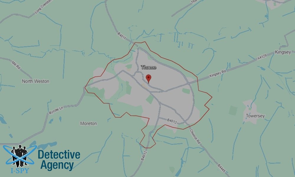 Locations our Tracing Agents serve in Thame