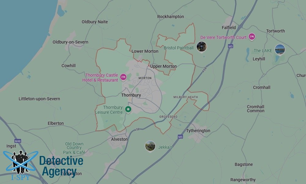 Locations our Tracing Agents serve in Thornbury