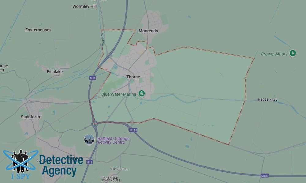 Locations our Tracing Agents serve in Thorne