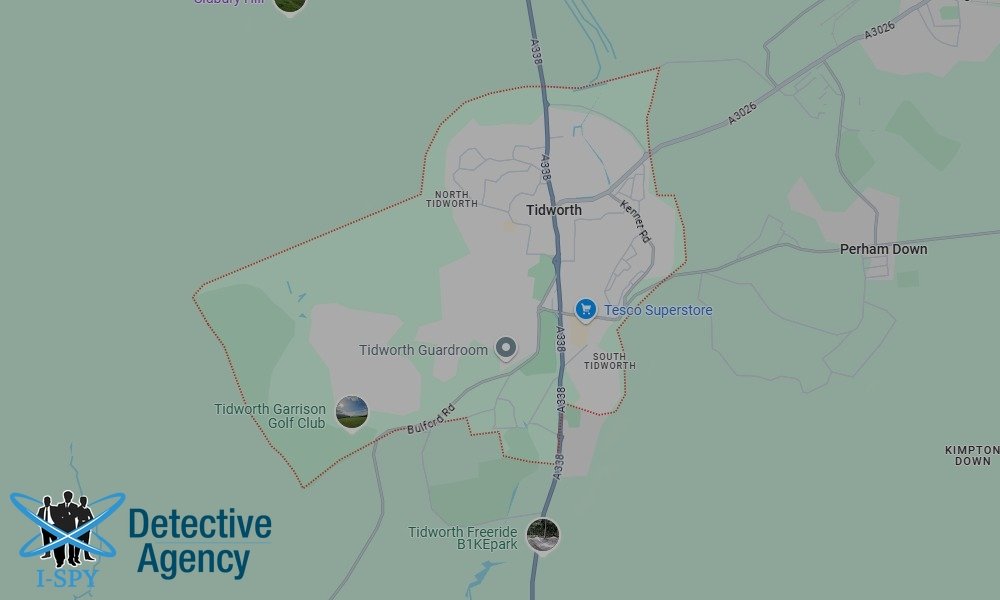 Locations our Tracing Agents serve in Tidworth