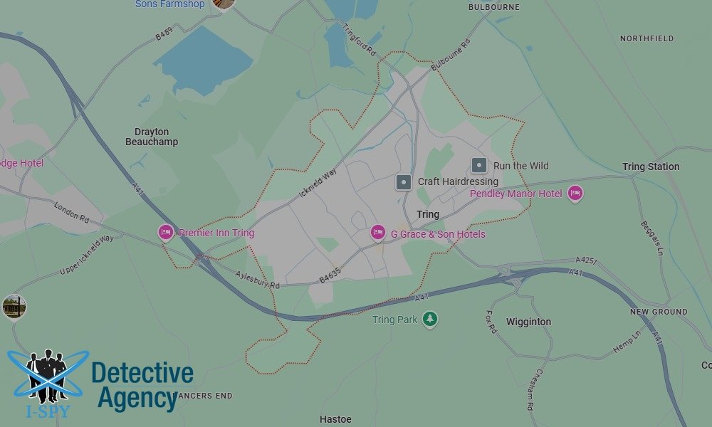 Locations our Tracing Agents serve in Tring