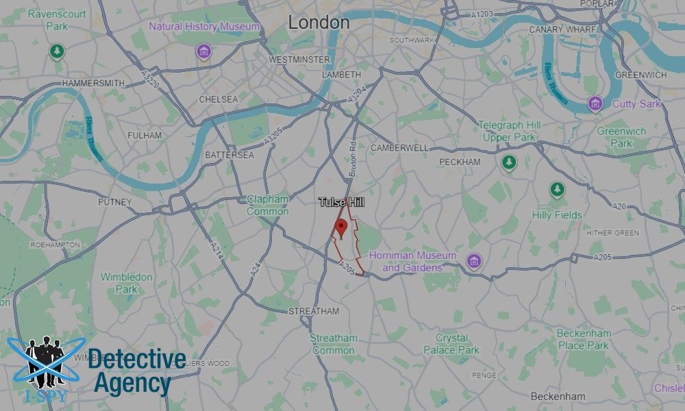 Locations our Tracing Agents serve in Tulse Hill