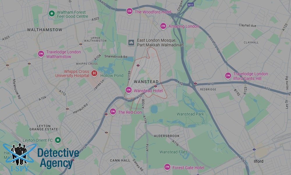 Locations our Tracing Agents serve in Wanstead
