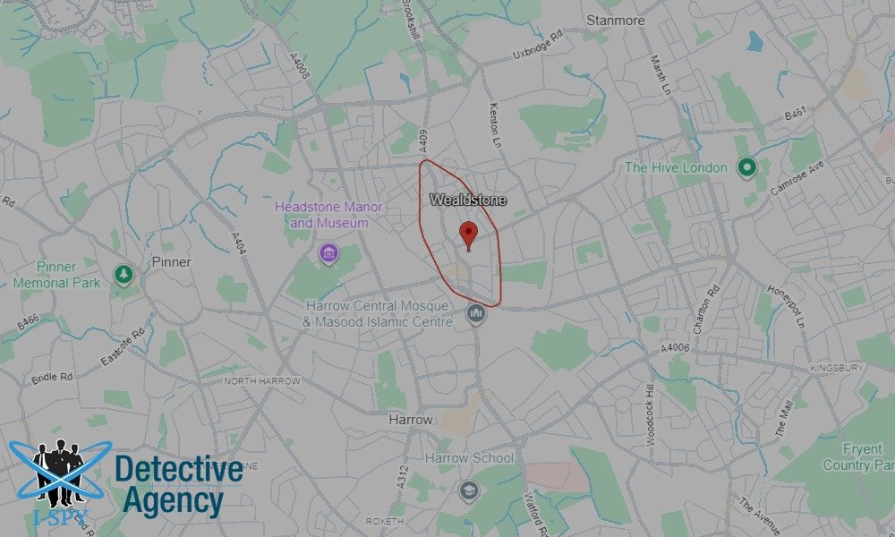 Locations our Tracing Agents serve in Wealdstone