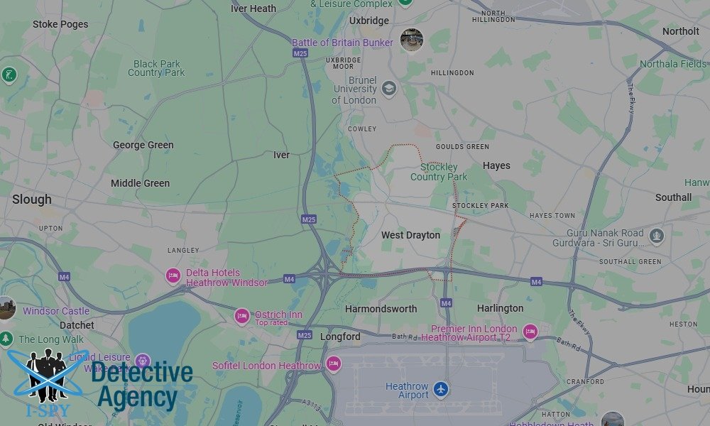 Locations our Tracing Agents serve in West Drayton