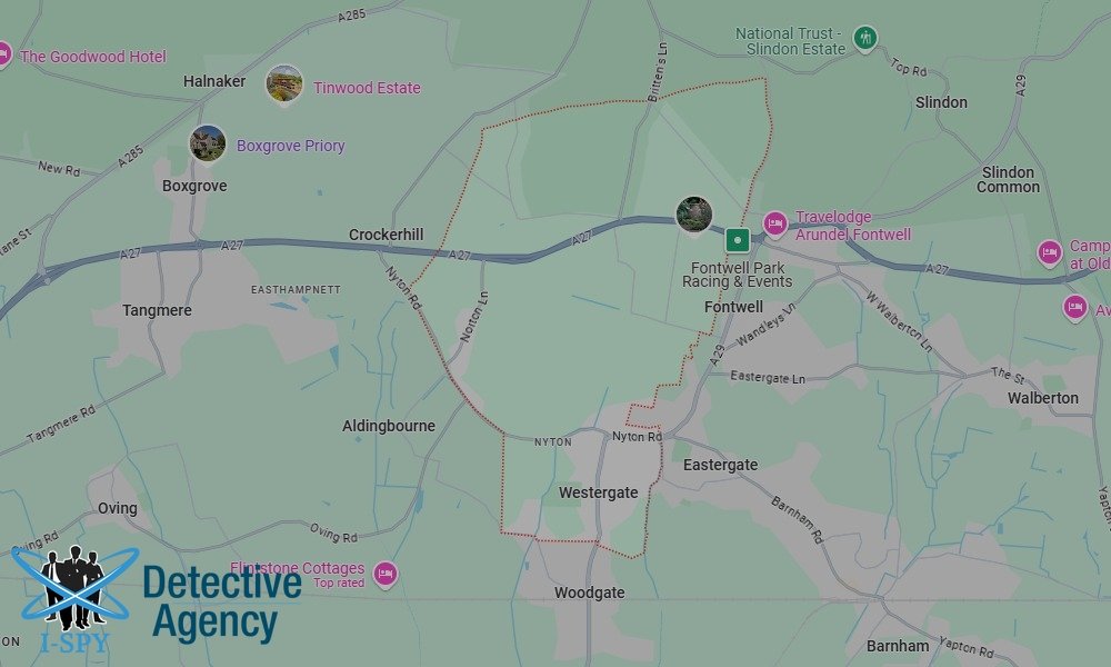 Locations our Tracing Agents serve in Westergate
