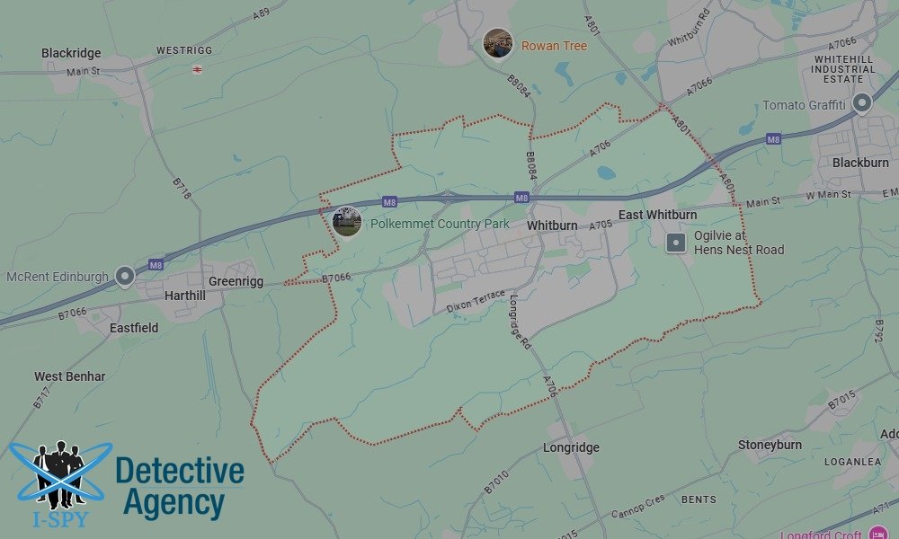 Locations our Tracing Agents serve in Whitburn