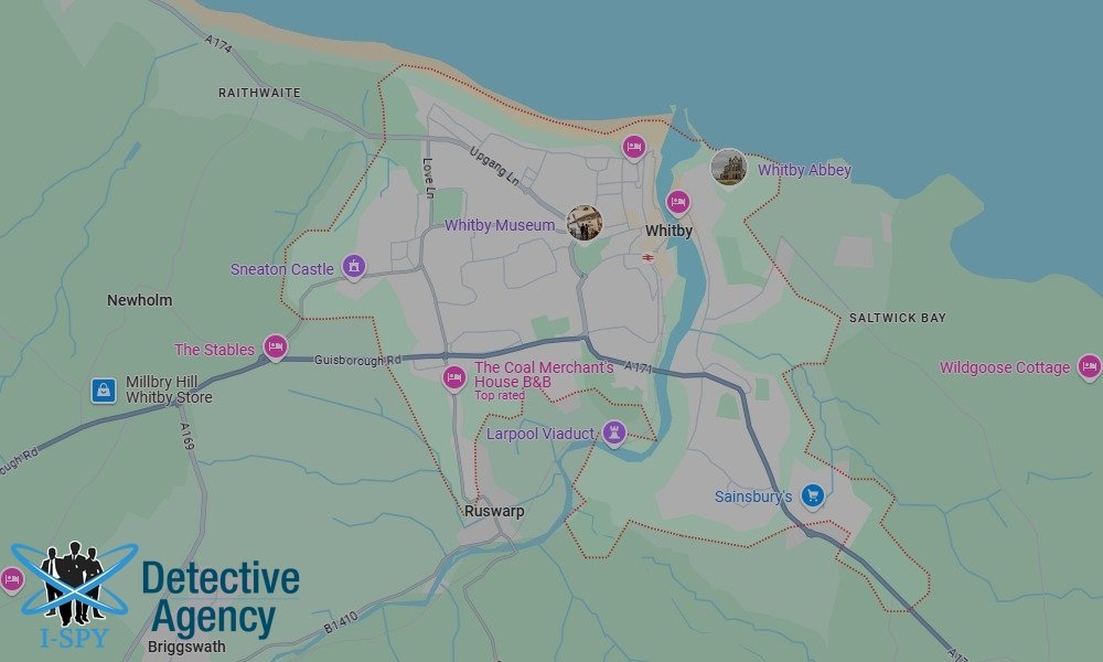 Locations our Tracing Agents serve in Whitby