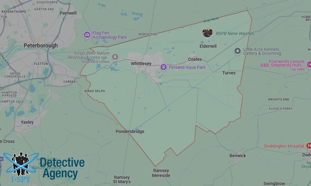 Locations our Tracing Agents serve in Whittlesley
