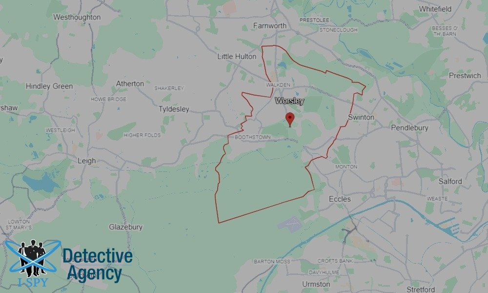 Locations our Tracing Agents serve in Worsley