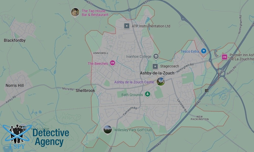 Bug Sweeping Coverage Across Ashby-de-la-Zouch
