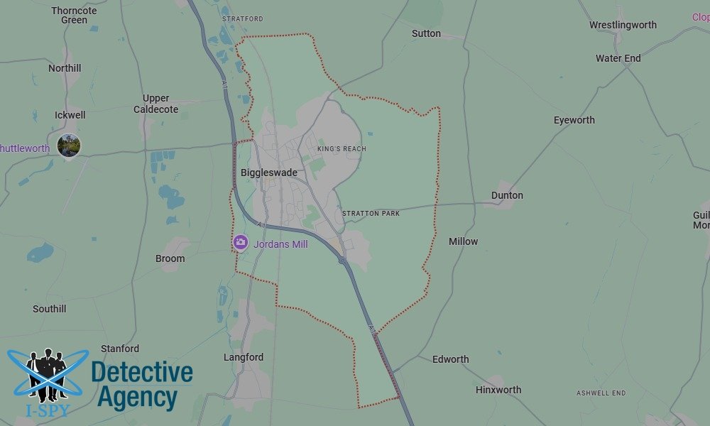 Bug Sweeping Coverage Across Biggleswade