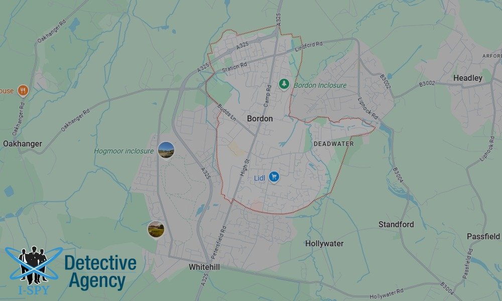 Bug Sweeping Coverage Across Bordon