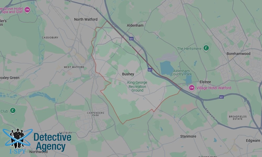 Bug Sweeping Coverage Across Bushey