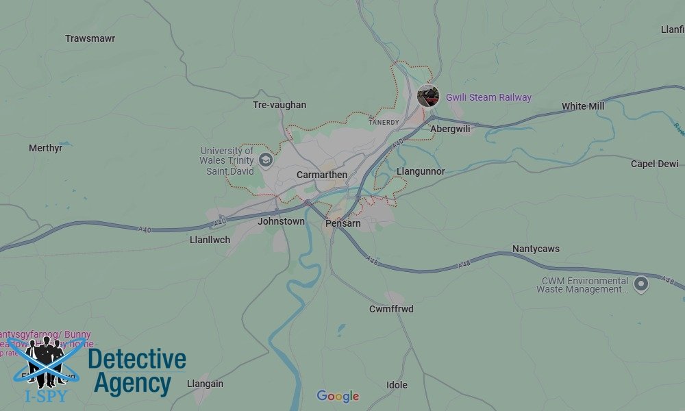 Bug Sweeping Coverage Across Carmarthen