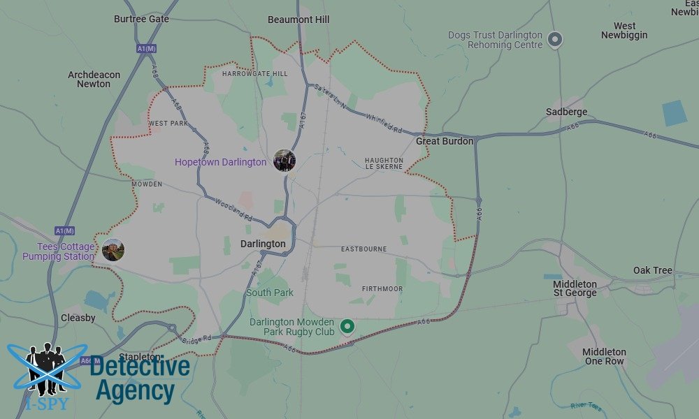 Bug Sweeping Coverage Across Darlington