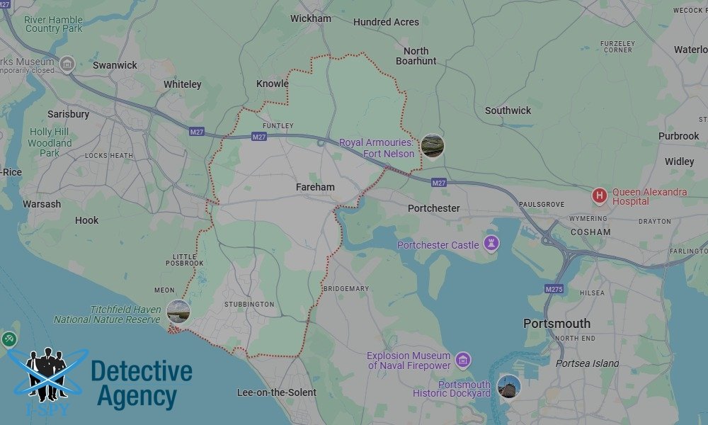 Bug Sweeping Coverage Across Fareham