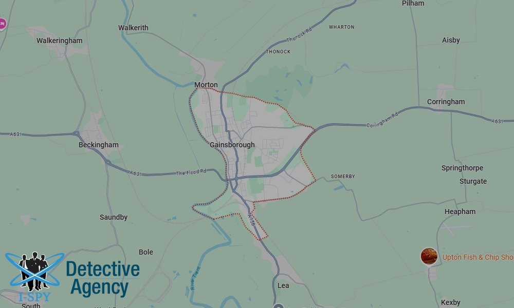 Bug Sweeping Coverage Across Gainsborough