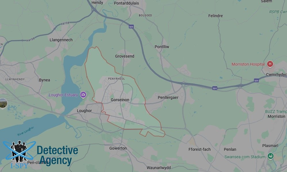 Bug Sweeping Coverage Across Gorseinon