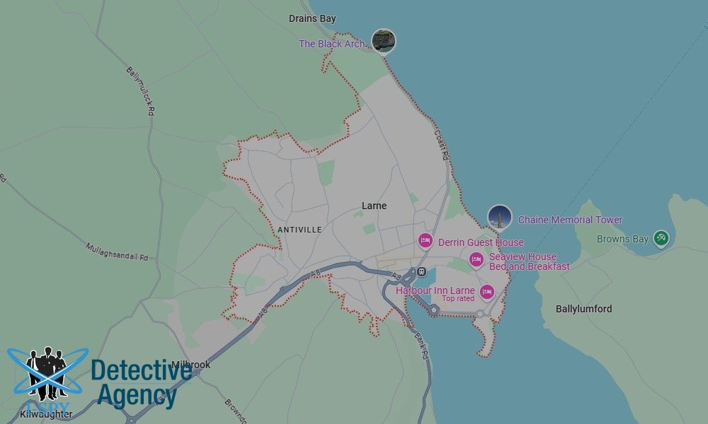 Bug Sweeping Coverage Across Larne