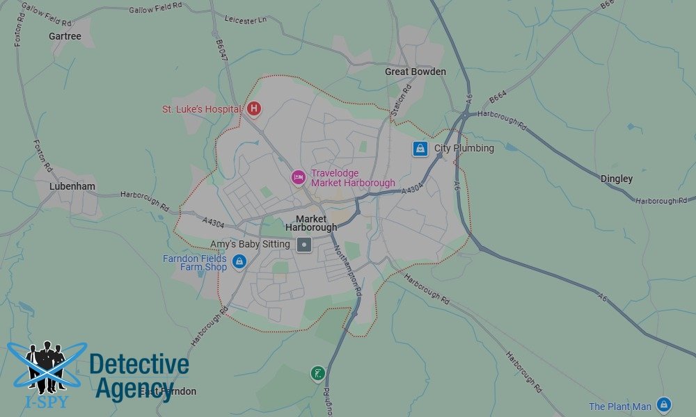 Bug Sweeping Coverage Across Market Harborough