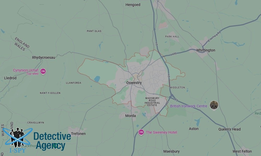 Bug Sweeping Coverage Across Oswestry