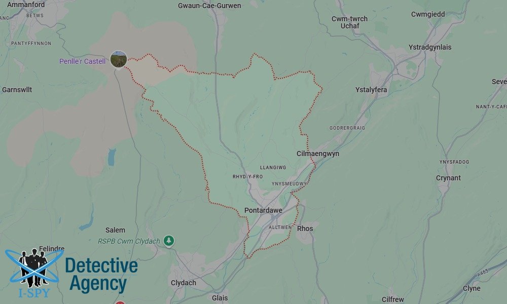 Bug Sweeping Coverage Across Pontardawe