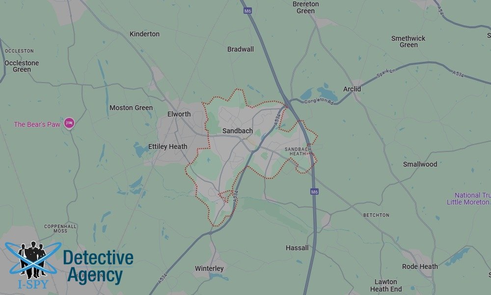 Bug Sweeping Coverage Across Sandbach