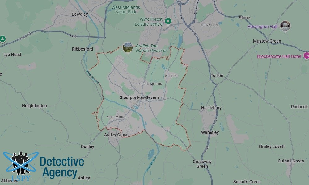 Bug Sweeping Coverage Across Stourport-on-Severn