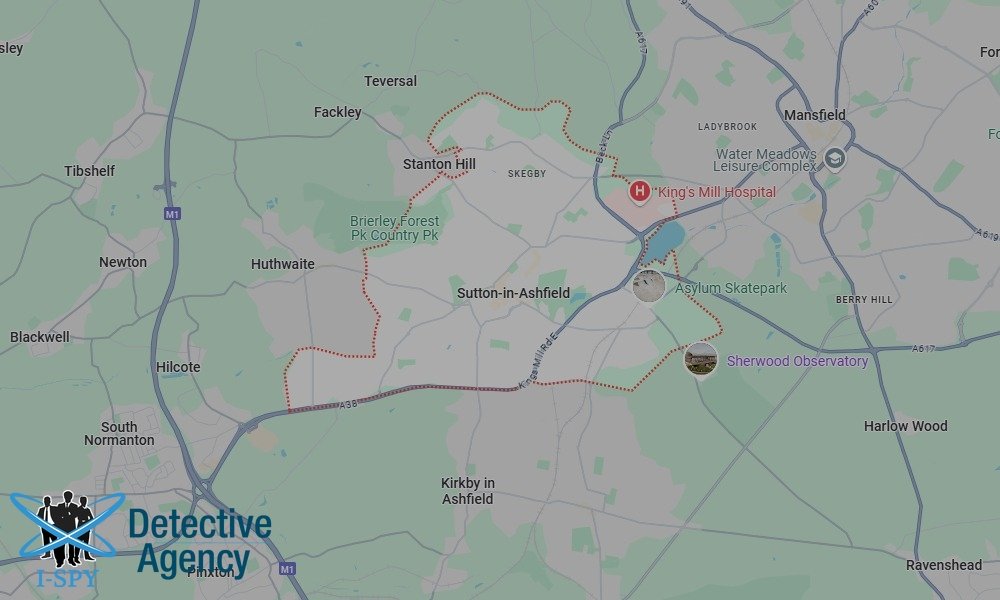 Bug Sweeping Coverage Across Sutton-in-Ashfield