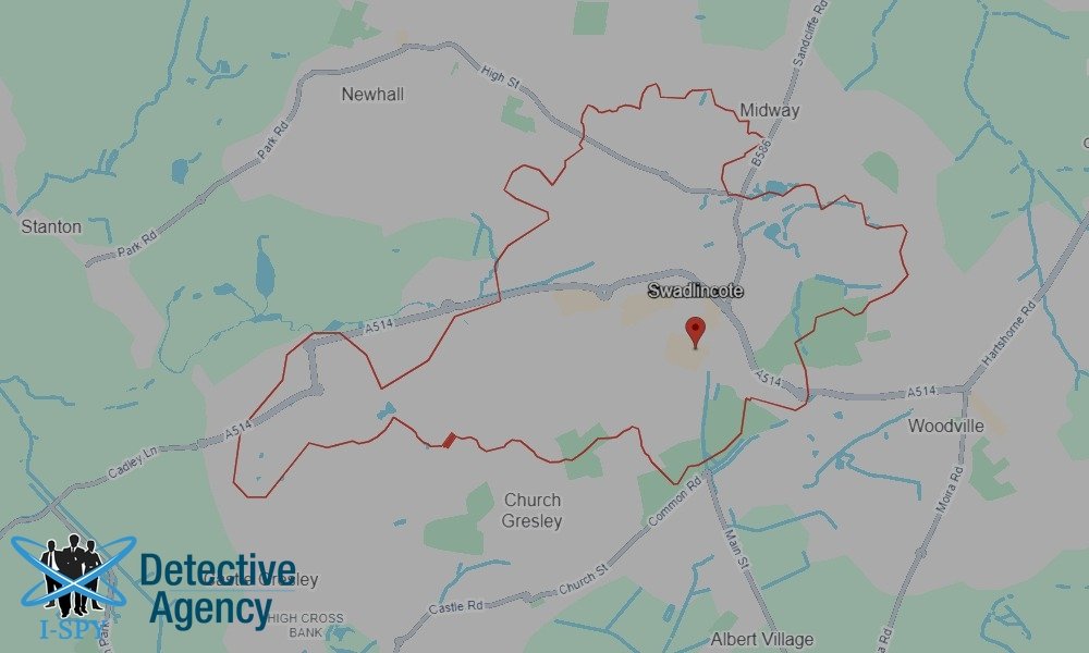 Bug Sweeping Coverage Across Swadlincote