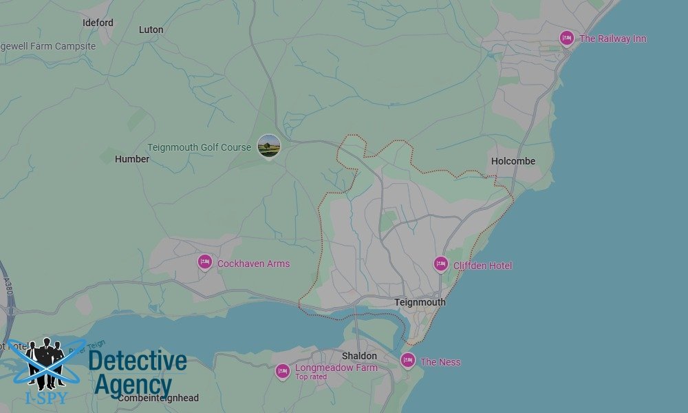 Bug Sweeping Coverage Across Teignmouth