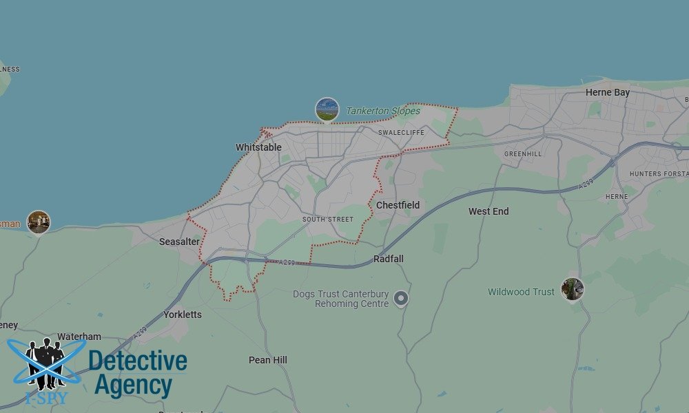 Bug Sweeping Coverage Across Whitstable