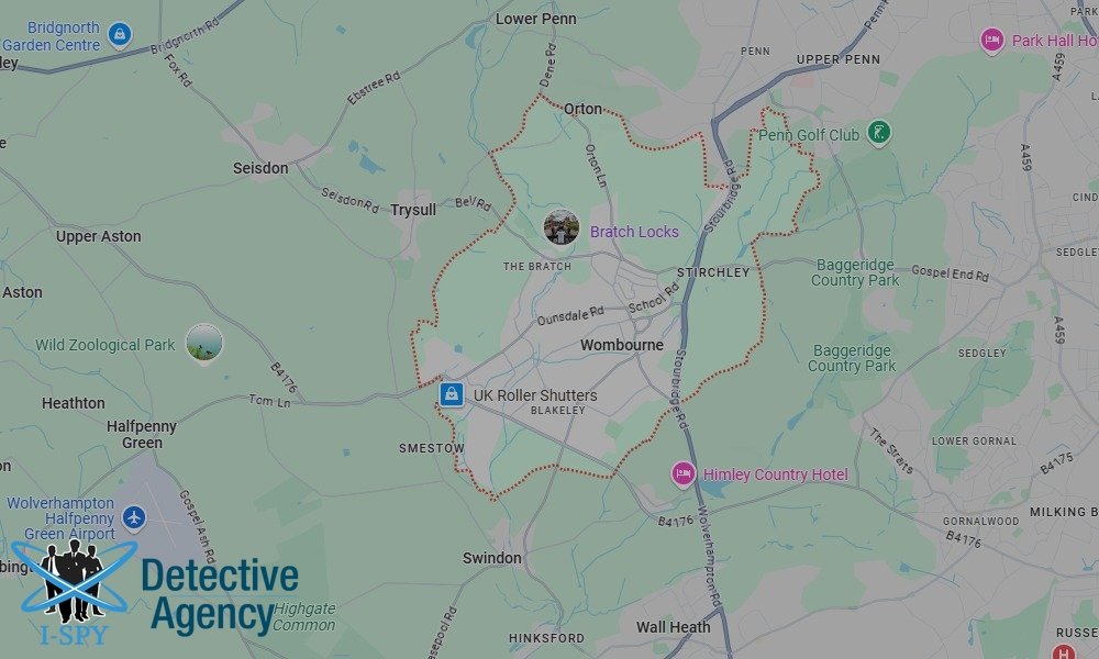 Bug Sweeping Coverage Across Wombourne