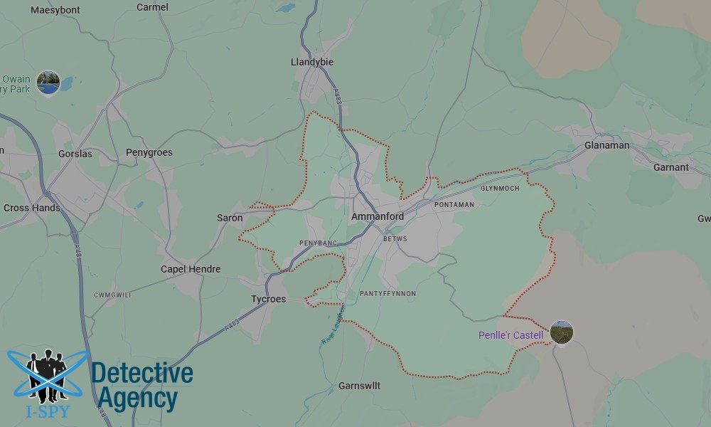 Bug Sweeping Coverage Across Ammanford