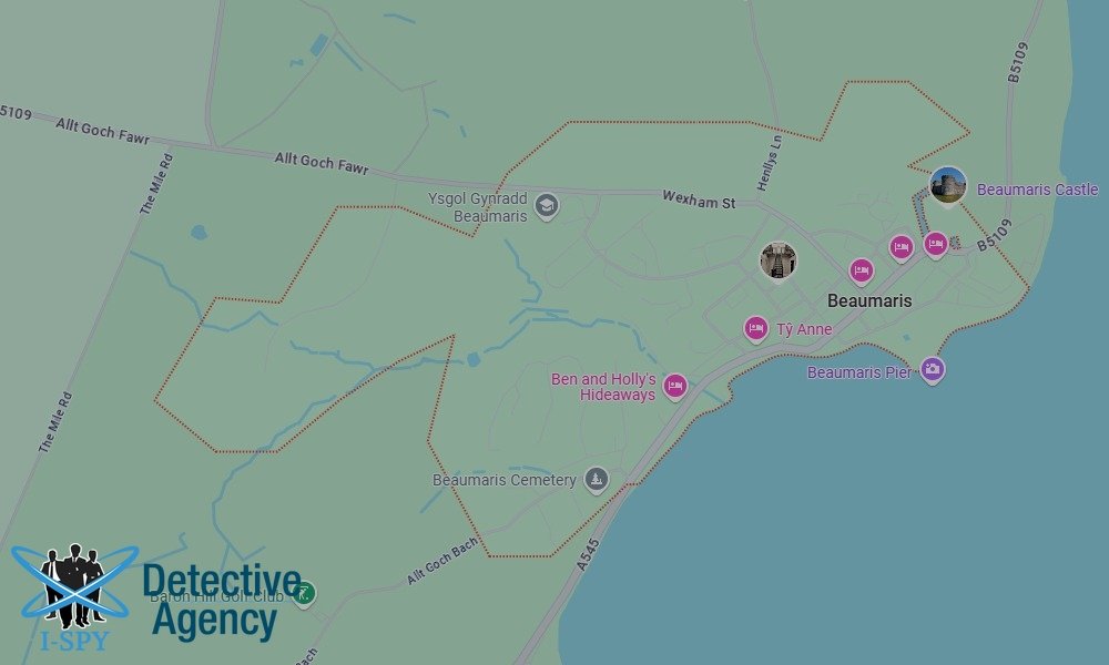 Bug Sweeping Coverage Across Beaumaris