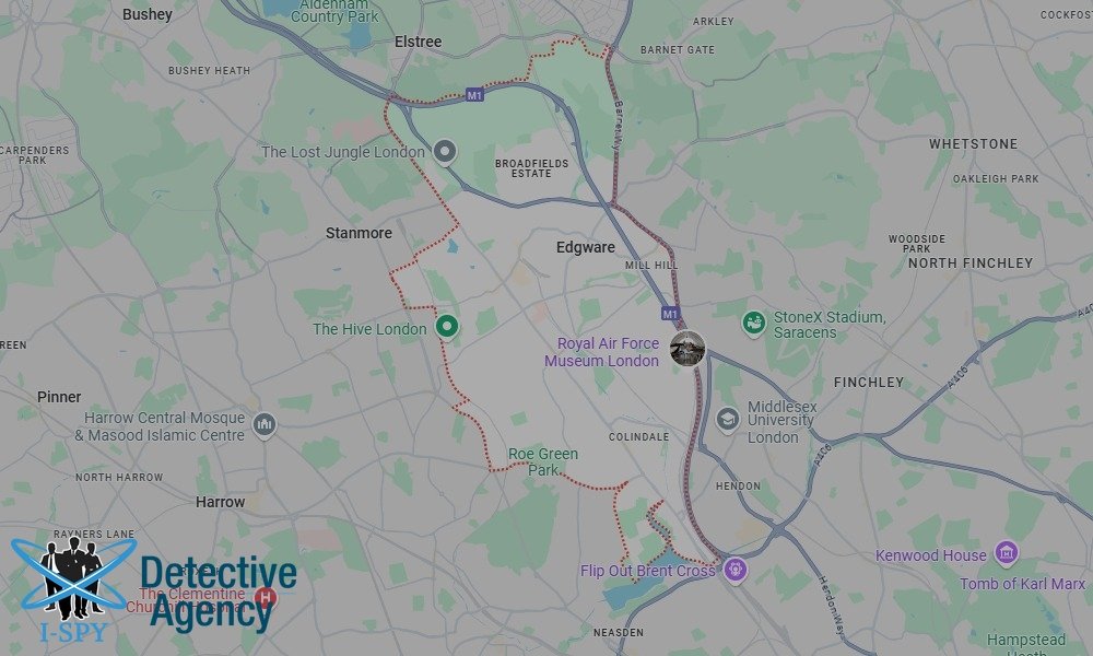 Bug Sweeping Coverage Across Edgware