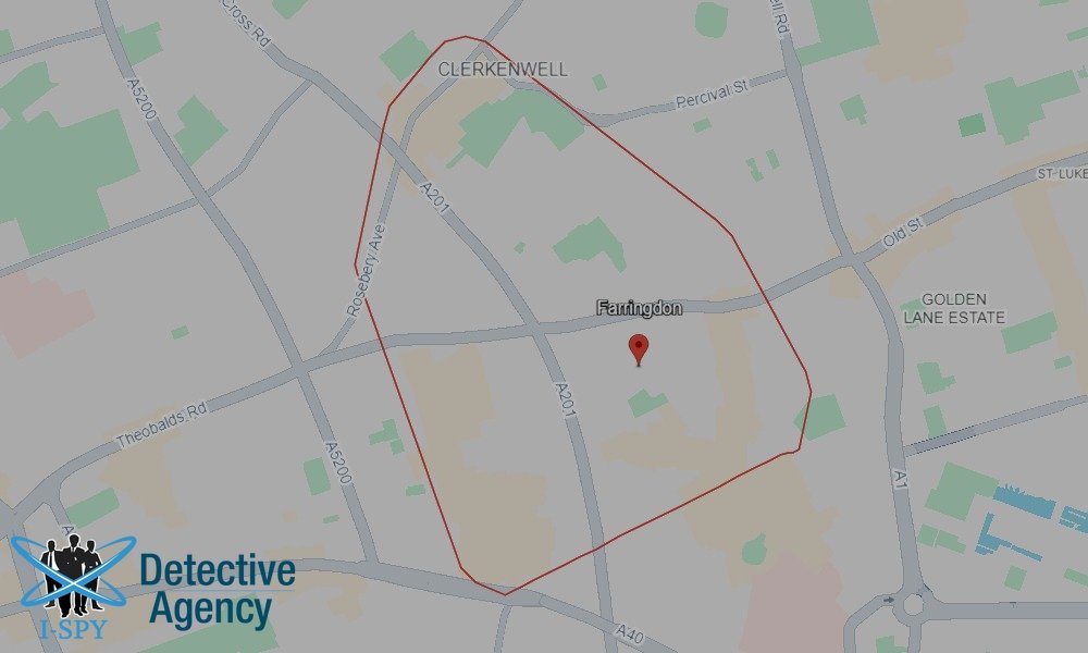 Bug Sweeping Coverage Across Farringdon